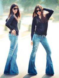 джинсы клеш будут в моде 2015 года2