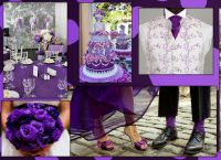 свадьба в фиолетовом цвете9