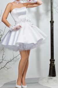 Короткие пышные свадебные платья 2