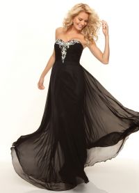 красивые черные платья 4