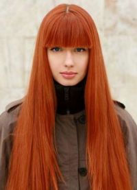 красивые оттенки рыжего цвета волос 7