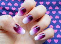 фиолетовые ногти 10