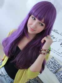 Фиолетовые волосы 5