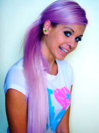 Фиолетовые волосы 6