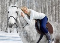 фотосессия с лошадьми зимой 1