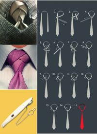 как завязать женский галстук 4