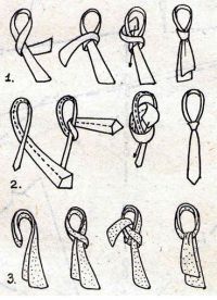 как завязать женский галстук 6