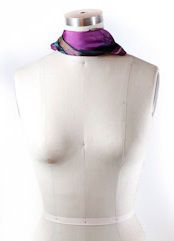 как завязать женский шейный платок 1