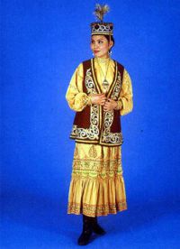 казахский народный костюм 4