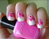 розовые ногти 9