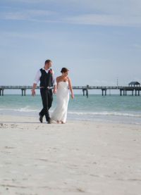 Свадебная фотосессия на пляже 4