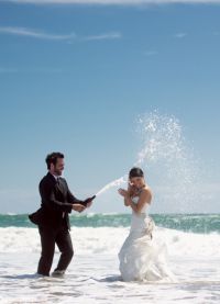 Свадебная фотосессия на пляже 5