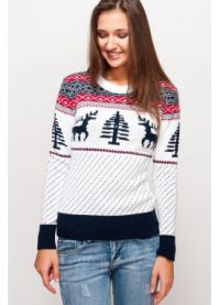 свитер с оленями 1