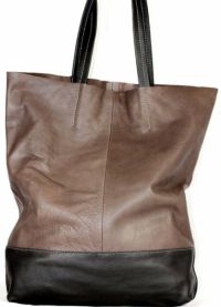 женская кожаная сумка мешок 8