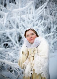 зимняя фотосессия в русском стиле 2