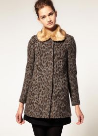 леопардовое пальто 2013 2