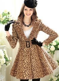 леопардовое пальто 2013 3