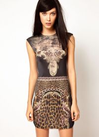 Леопардовое платье 2013 6