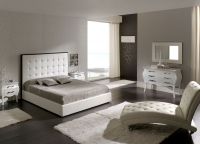Мебель для спальни белый глянец3