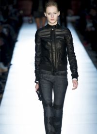 Модели женских кожаных курток 9
