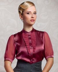 Модные модели блузок 2013 3