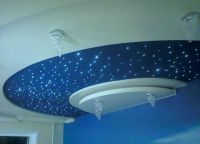 Натяжной потолок «звездное небо»9
