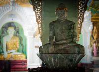 Нефритовый Будда в одном из храмов