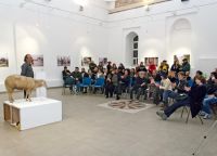 Открытие выставки в Национальной галерее Македонии