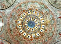 Роспись купола мечети Эфем Бей