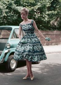стиль 50 х годов платья 8
