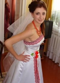 Свадебные платья в украинском стиле 5