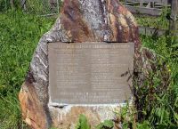 Табличка со стихотворением Гете, посвященным водопаду Штауббах