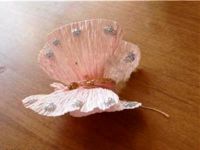 Бабочки из гофрированной бумаги23