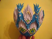 Модульное оригами - конфетница33