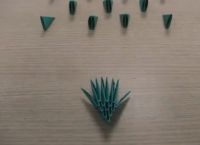Модульное оригами  - тюльпан15