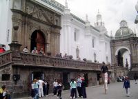 Кафедральный собор Кито - парапет