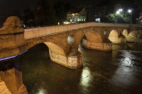 Латинский мост - ночью