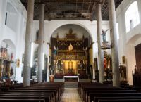 Церковь Иглесия де ла Мерсед изнутри