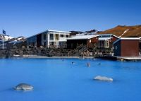 Голубая лагуна на курорте Миватн