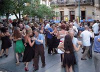 Танцующие танго в Сан-Тельмо
