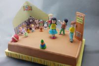 Торт на выпускной в детский сад 7