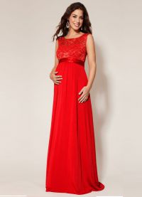 вечерние платья для беременных на свадьбу4
