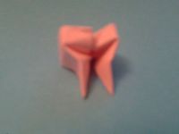 поделки из модулей оригами легко 21
