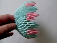 поделки из модулей оригами легко 9