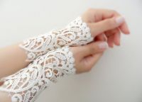 Свадебные перчатки 1