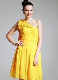 желтое платье 2013 11