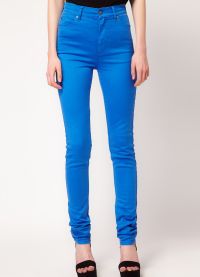 женские джинсы с высокой талией 2