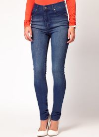женские джинсы с высокой талией 4