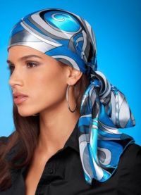 Женские головные платки 5