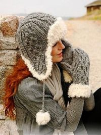 Женские шапки на зиму 8